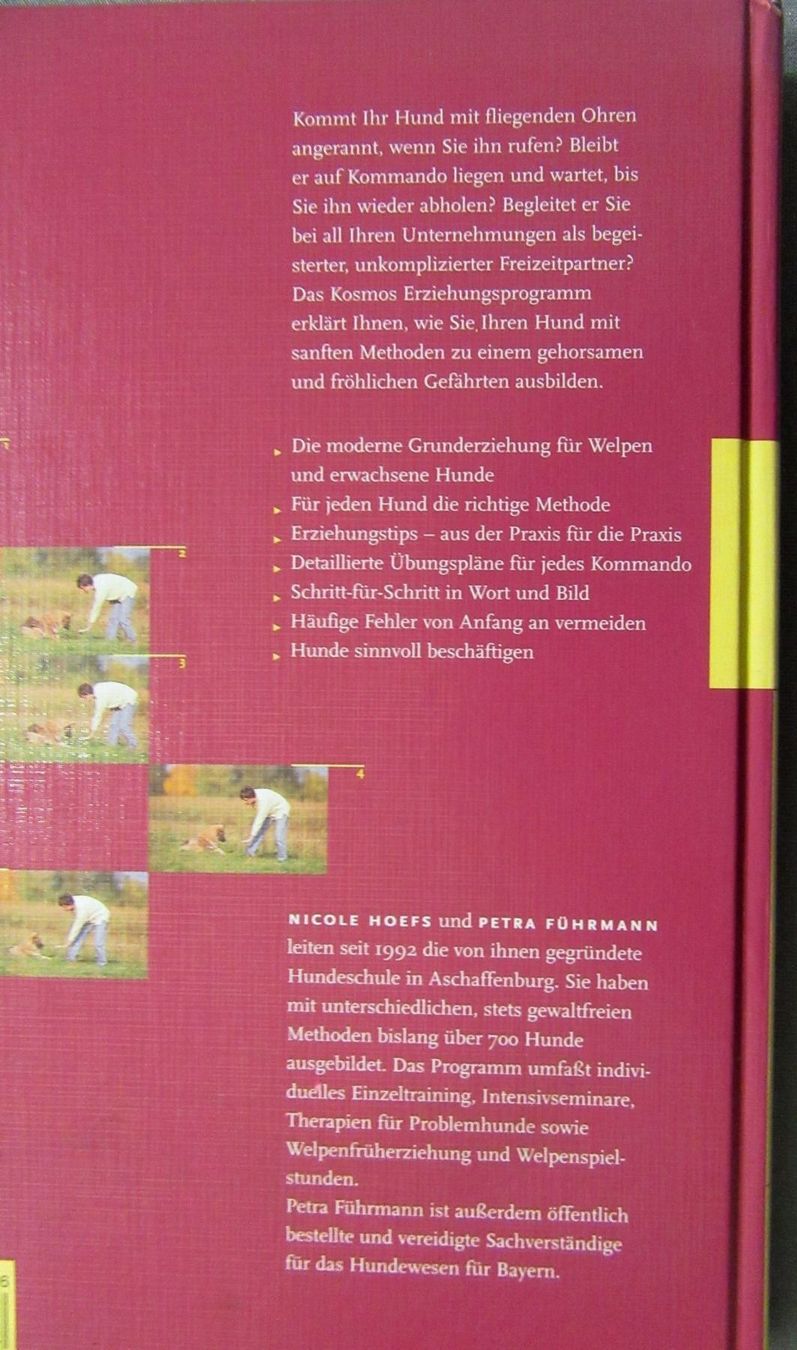 Libri: Das Kosmos Erziehungsprogramm für Hunde - sanfte Methoden – Usato da Auenstein venduto da Padabimbim 1