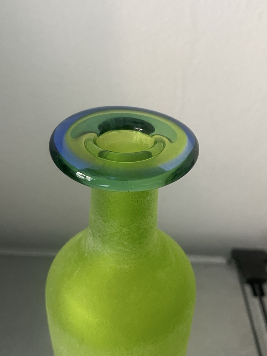 Murano Vasi & Recipienti: Franco Moretti vase decanter Murano – Usato da Basel venduto da Amechan. 4