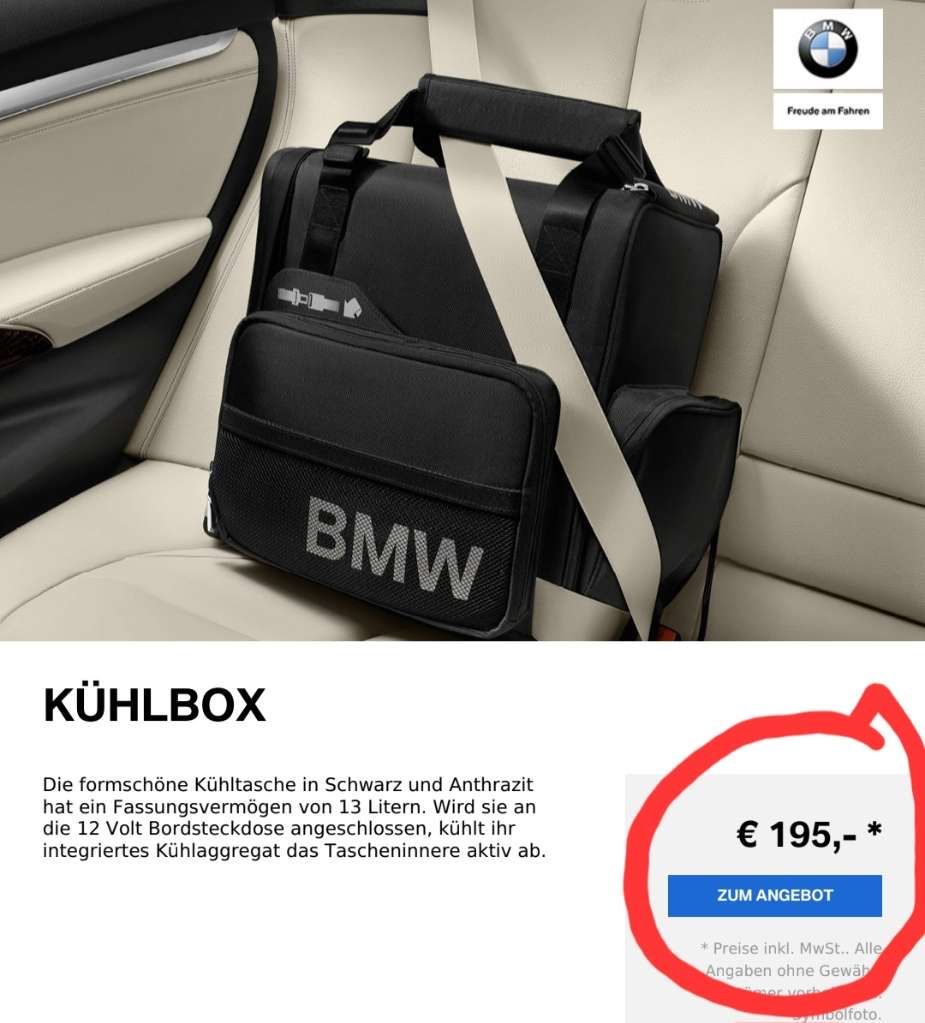 Frigoriferi & Refrigeratori: BMW Auto Kühlschrank – Nuovo (secondo la descrizione) da Basel venduto da Frenchie-Bulldog 5