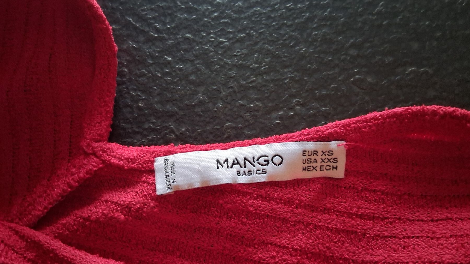 Mango Tops: Rotes Damen-Top Gr. XS/S – Gebraucht aus Möhlin von Chicco19 3