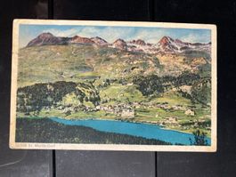 Schweiz 1925 AK St.Moritz-Dorf