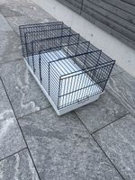Kleintierkaefig mit Gitteraufsatz gebraucht guter Zustand