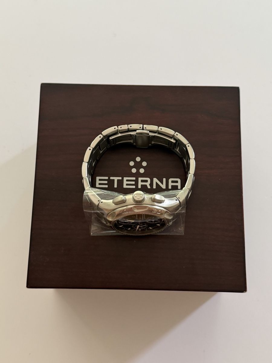 Eterna Orologi: Eterna Monterey Chronograph 120 Meter Automatic läuft – Usato da Schaffhausen venduto da Shshopsh 5
