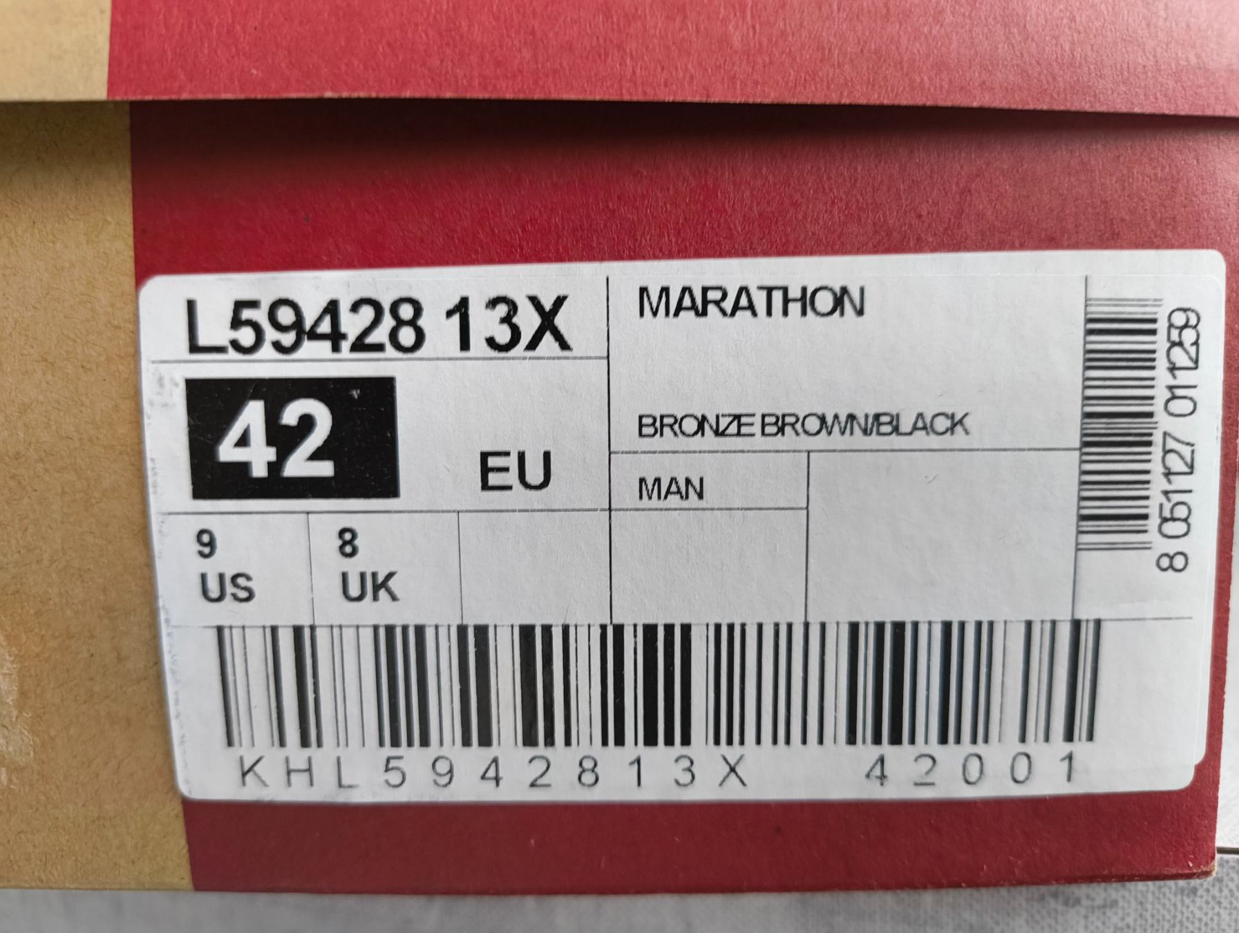 Scarpe da uomo: Lotto Mod. Marathon, US 9, EURO 42 – Nuovo e nell'imballaggio originale da Uitikon Waldegg venduto da PJLS1 4