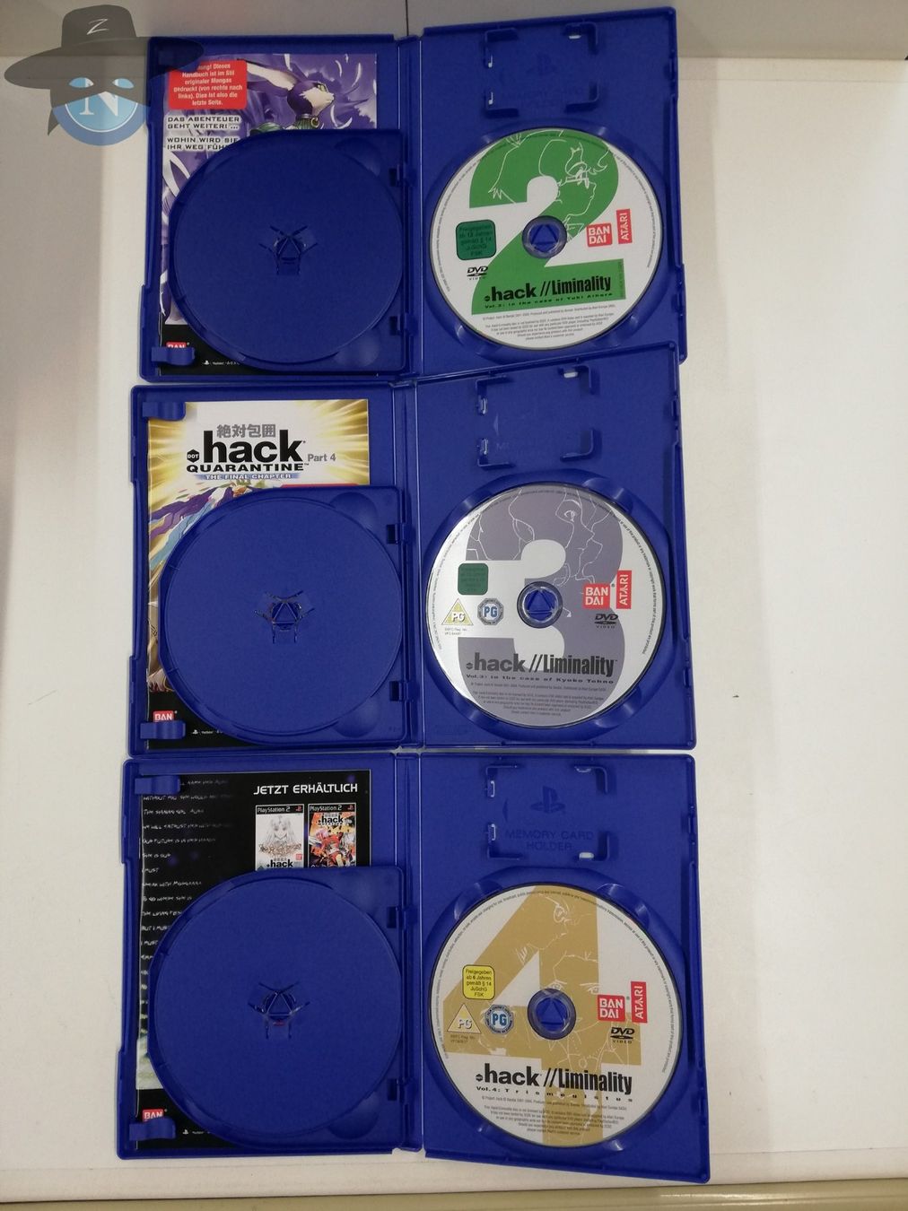Sony Giochi: .dot hack 2 - 4 (DE) inkl. Schuber + Anime-DVDs / Sony PS2 – Usato da St. Gallen venduto da zorro_dc 7