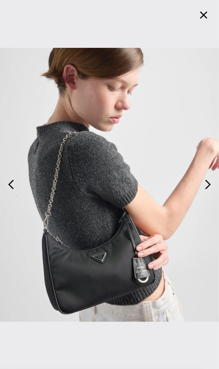 Prada Borse da donna: Prada Re-Nylon Handtasche schwarz Neu – Nuovo (secondo la descrizione) da Gümligen venduto da kleiderschrankbe6 7