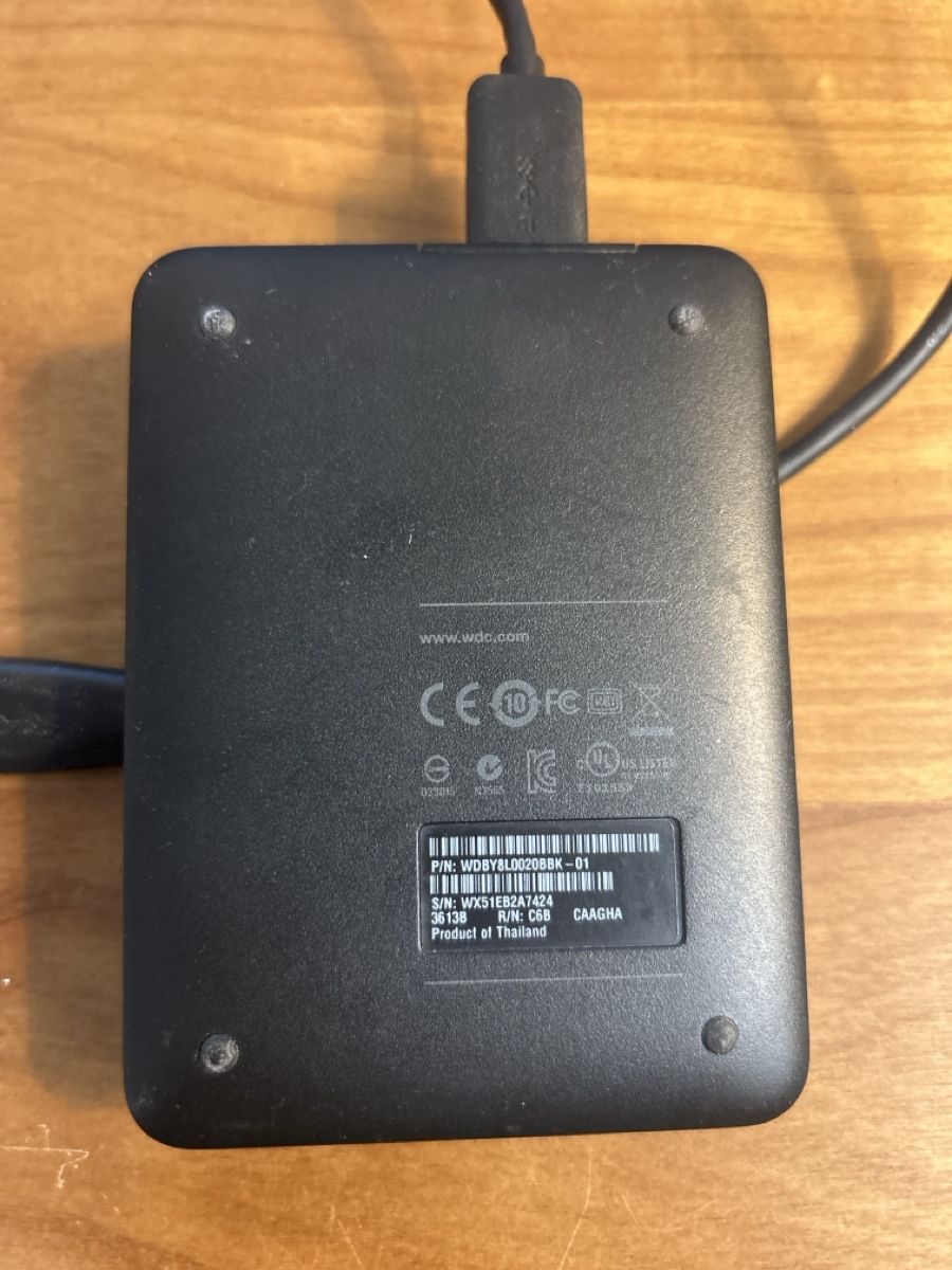 Harddisks: Externe Festplatte WD 2TB gebraucht – Gebraucht aus Niederrohrdorf von luxury100 1