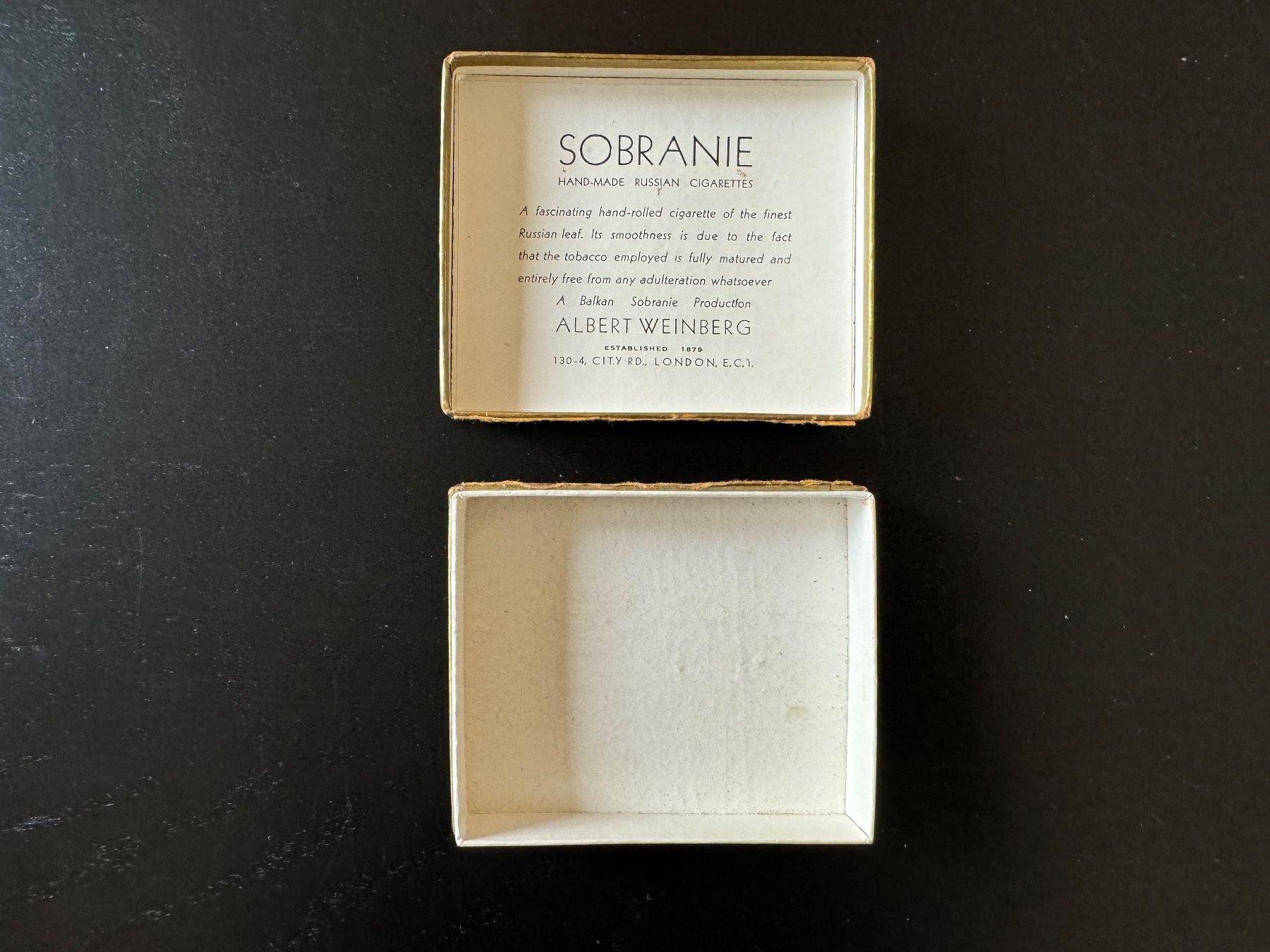 Altro in Decorazioni & Accessori: Sobranie Zigarettendose Vintage Geschenkidee – Usato da Erstfeld venduto da Uhu1980 2