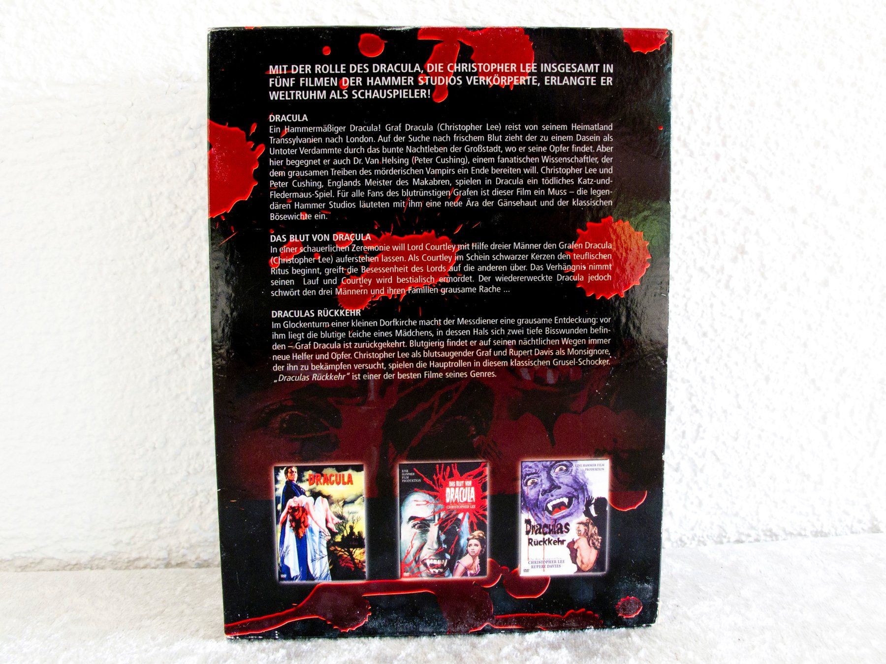 Alle DVDs: DRACULA Hammer Horror Collection DVD Box mit Christopher Lee – Gebraucht aus Blauen von wosonst 2