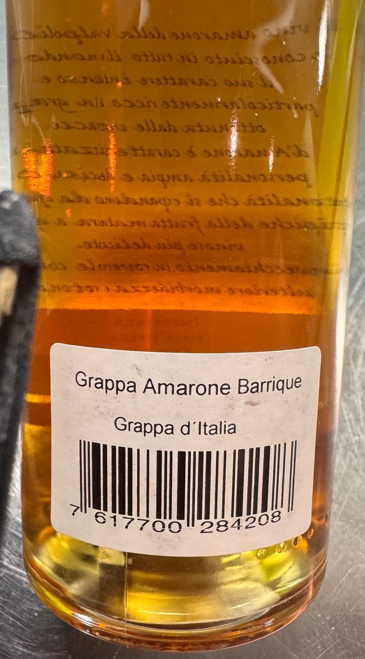 Bevande alcoliche: Grappa Paesanella Amarone 50cl – Nuovo e nell'imballaggio originale da Chur venduto da tan_qx6b 3