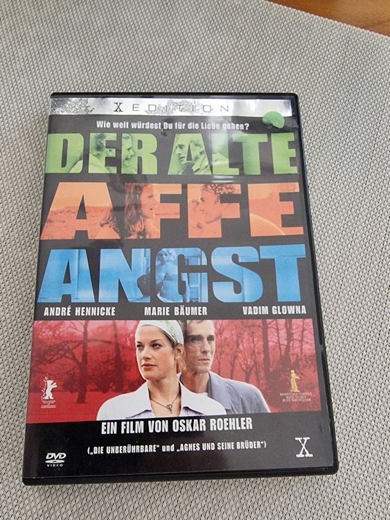 Der alte Affe Angst, DVD mit Marie Bäumer, moderner Liebesf. Kaufen
