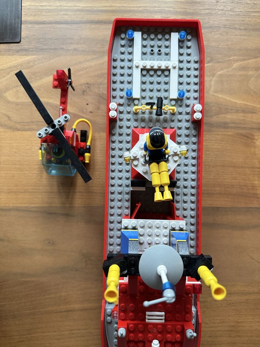 Lego Baukästen: Lego Feuerwehrboot 4031 Feuerwehr Boot Schiff – Gebraucht aus Haegendorf von Chruege 6