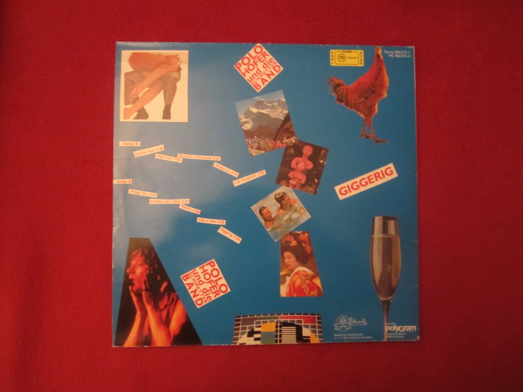 Schallplatten: Polo Hofer und die Band - Giggerig LP – Gebraucht aus Volketswil von nemo2000 2