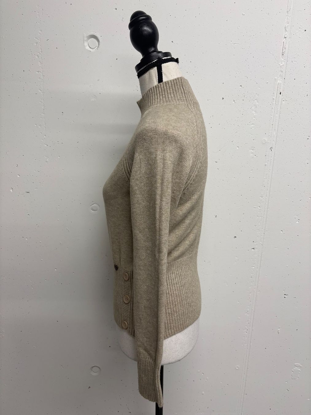 Twinset Pulls & Sweat-shirts: Twinset Pullover beige Viskose Gr. S Turtleneck Feinstrick – Neuf (Voir description) à Regensdorf par secondchancefashion 2