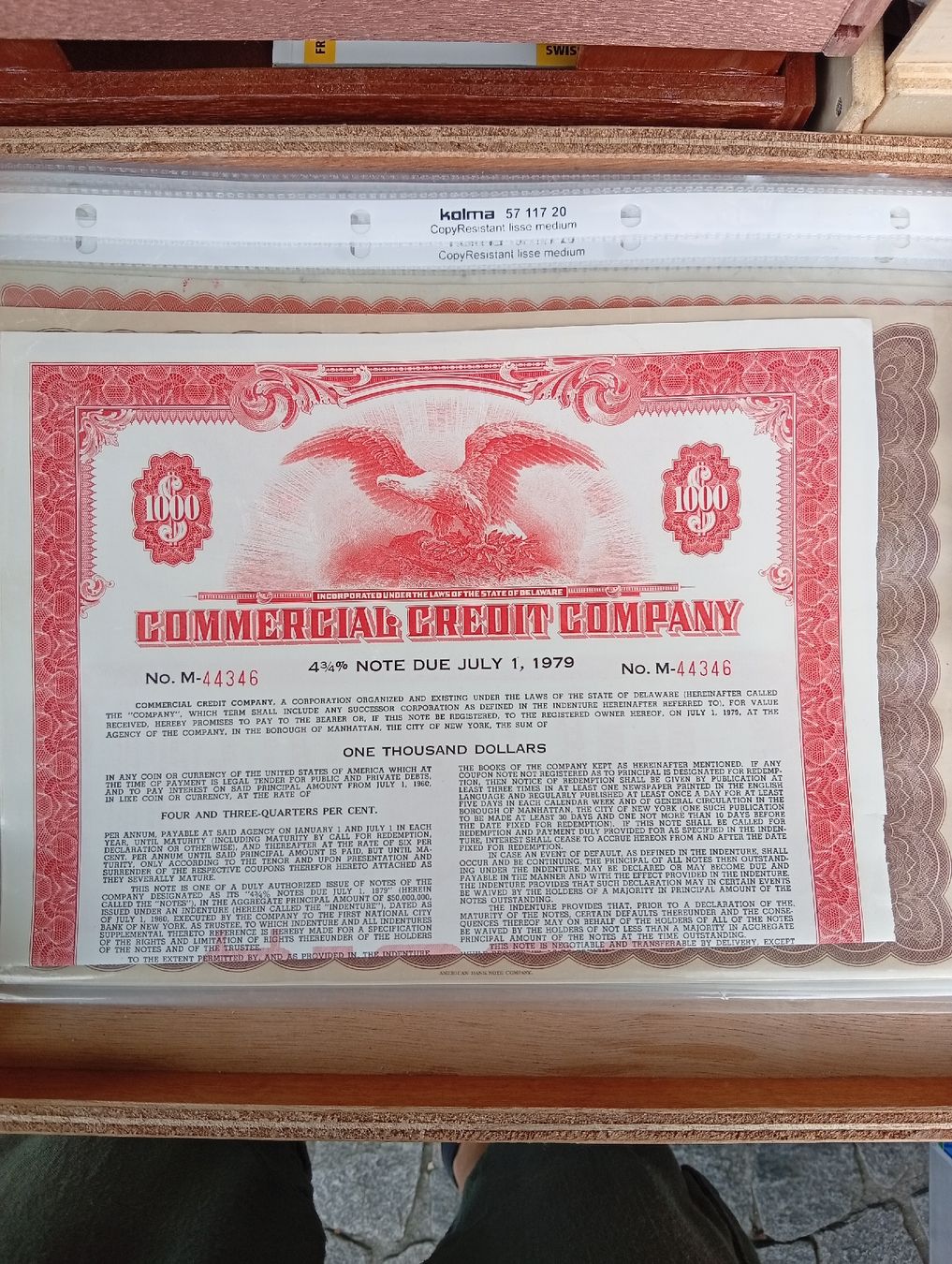 Dokumente: Historische Wertpapier – Gebraucht aus Lugano von TomEle-Di-Tutto-1Po