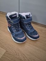 Winterstiefel Cortina blau rosa gebrauchter Zustand