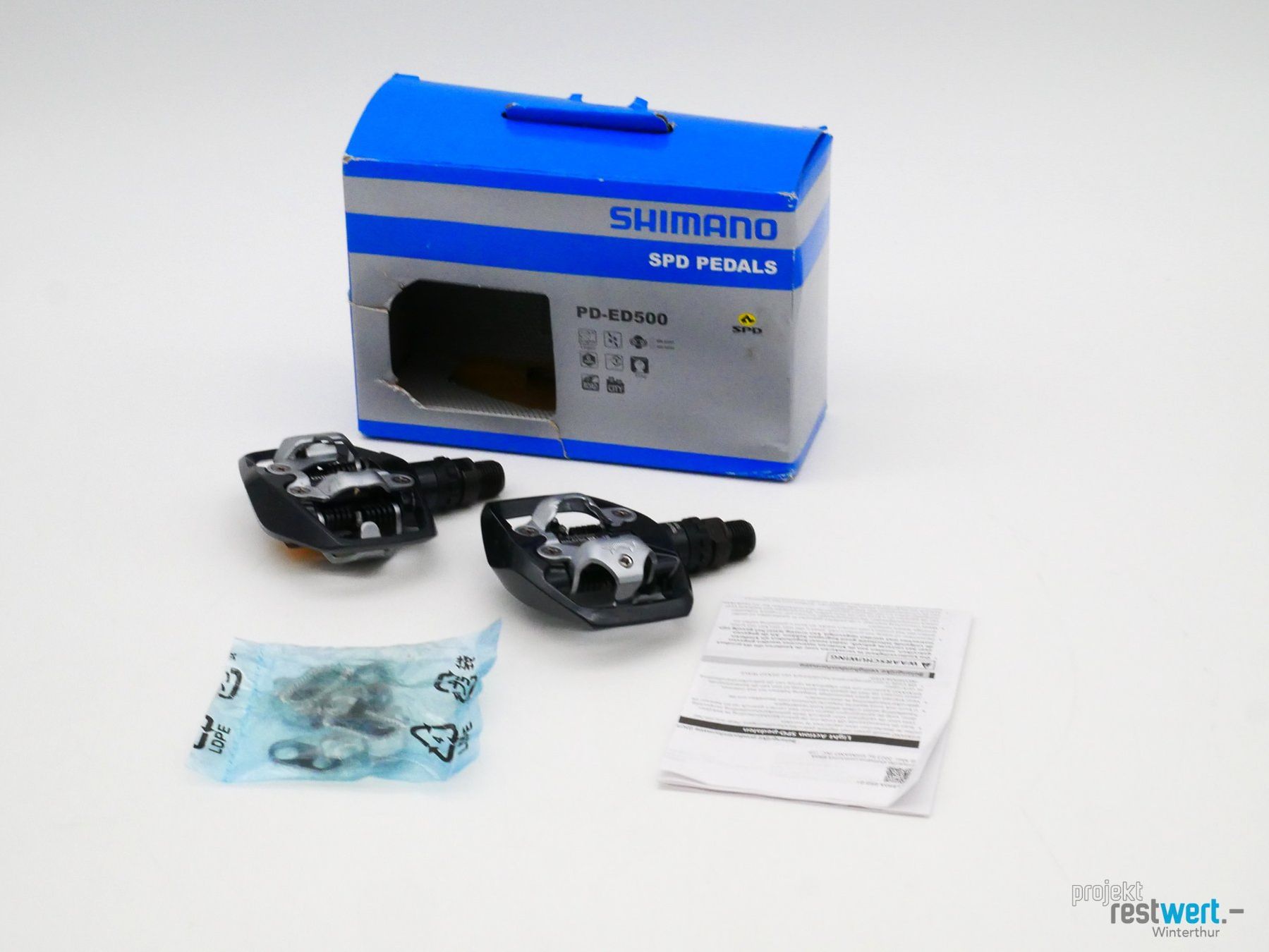 Shimano Pezzi di ricambio: SHIMANO PD-ED500 Klickpedal – Nuovo (secondo la descrizione) da Winterthur venduto da Restwert_Winterthur