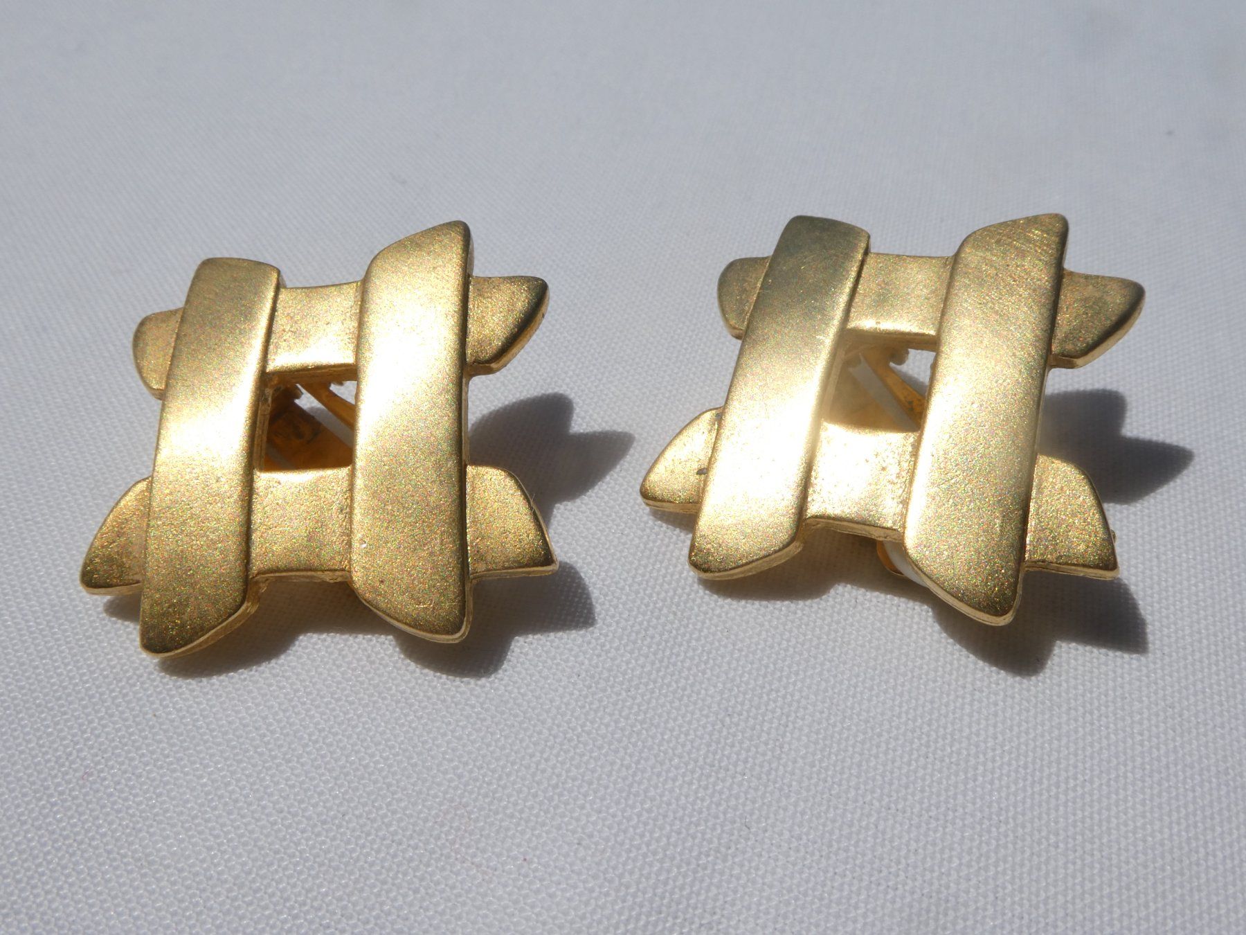 Orecchini pendenti & Orecchini a lobo: Vintage Ohrclips, Modeschmuck – Usato da Gattikon venduto da kaandooh