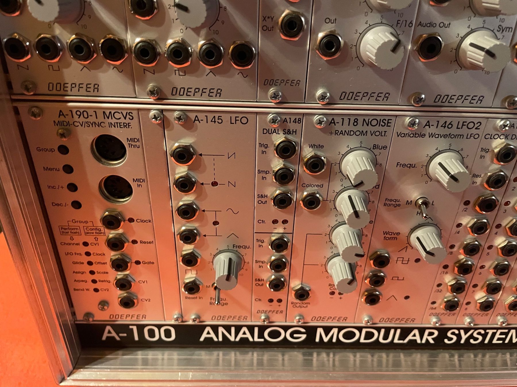 Doepfer Strumenti musicali: Doepfer A-100 Analog Modular Synthesizer system – Usato da Embrach venduto da xenovolcano 3