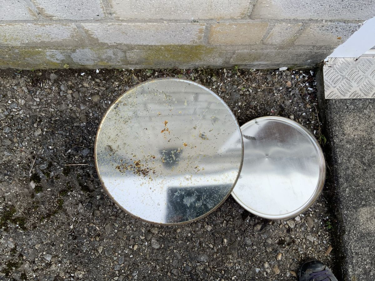 Sonstiges für Haushalt & Wohnen: Vintage Ultra Waschmittel Eimer, Metall Deko – Gebraucht aus Erlach von silvia3235 8