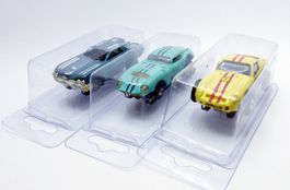 VINTAGE LOT 3 RACE SLOT CARS MODEL U.S.A. IMPORT SLOT RACING