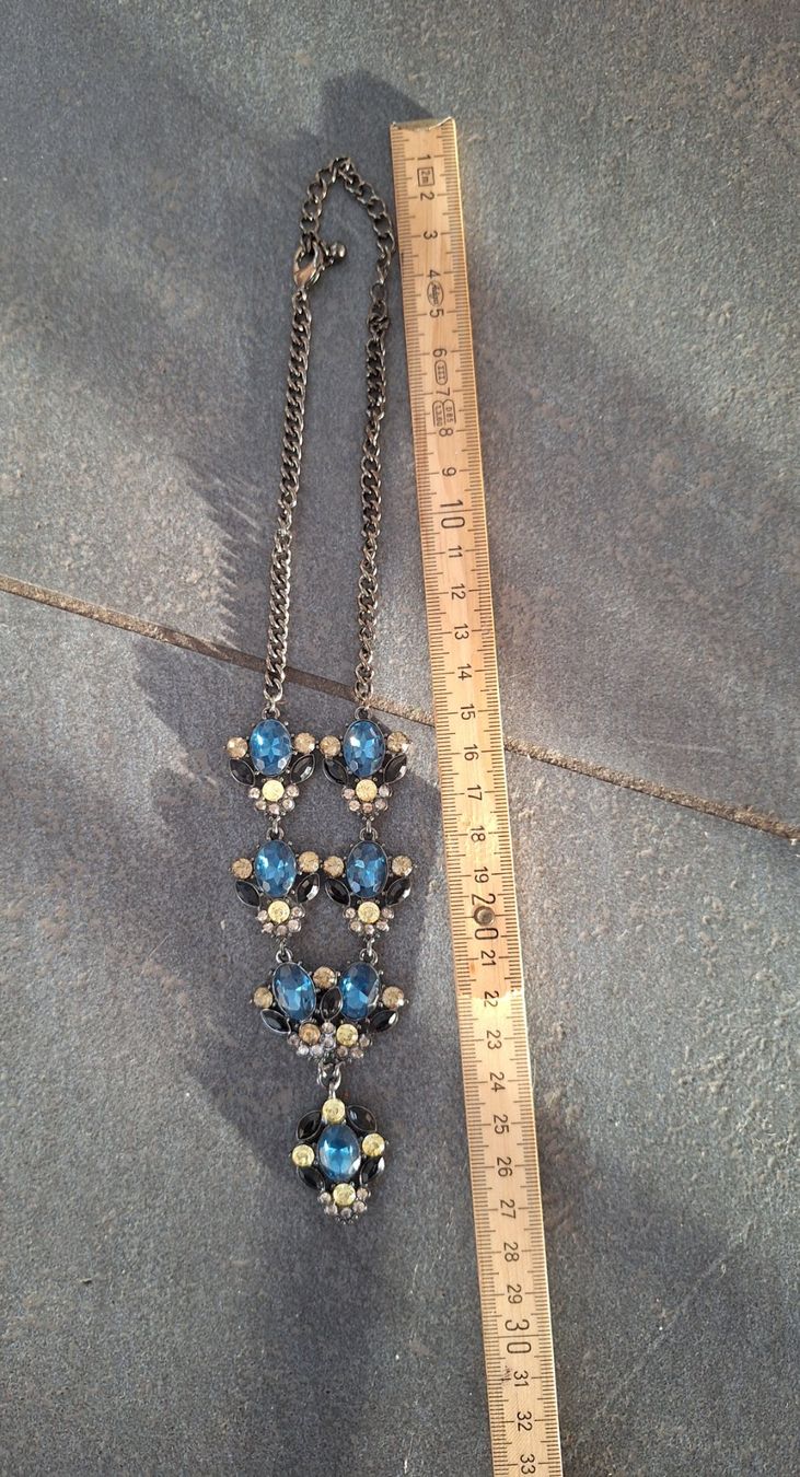 Ketten: Blaues Collier Vintage – Gebraucht aus Kerzers von ExpressoTerreno 1
