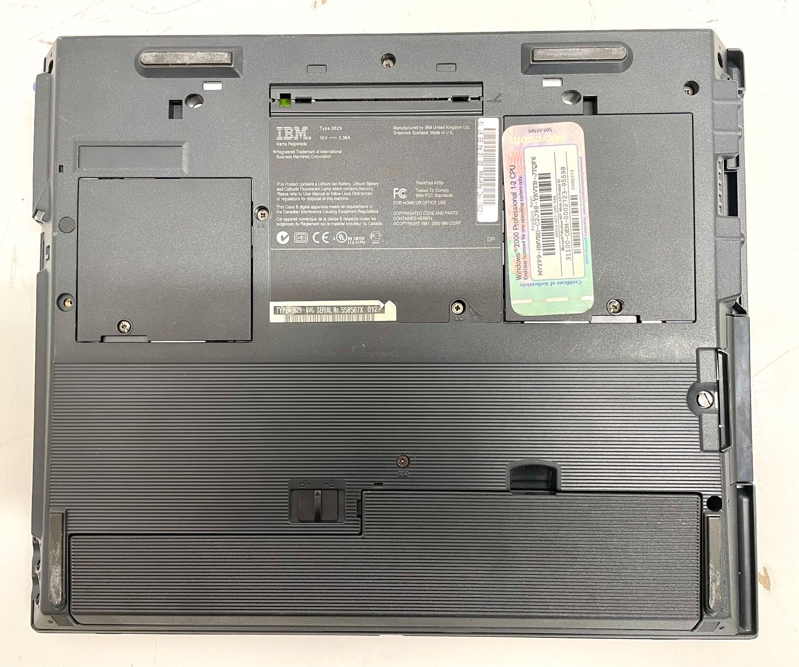 IBM Notebook: IBM Thinkpad 2629 Notebook – Usato da Niederdorf venduto da LeptonAG 5