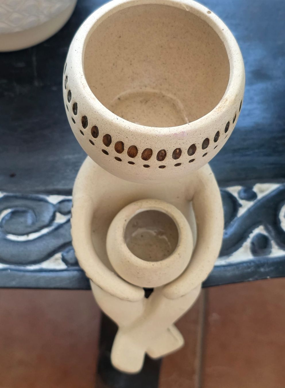 Toutes les décorations:  Deko Figur sitzend beige Keramik  – Neuf (Voir description) à Rheinsulz par Dred 2