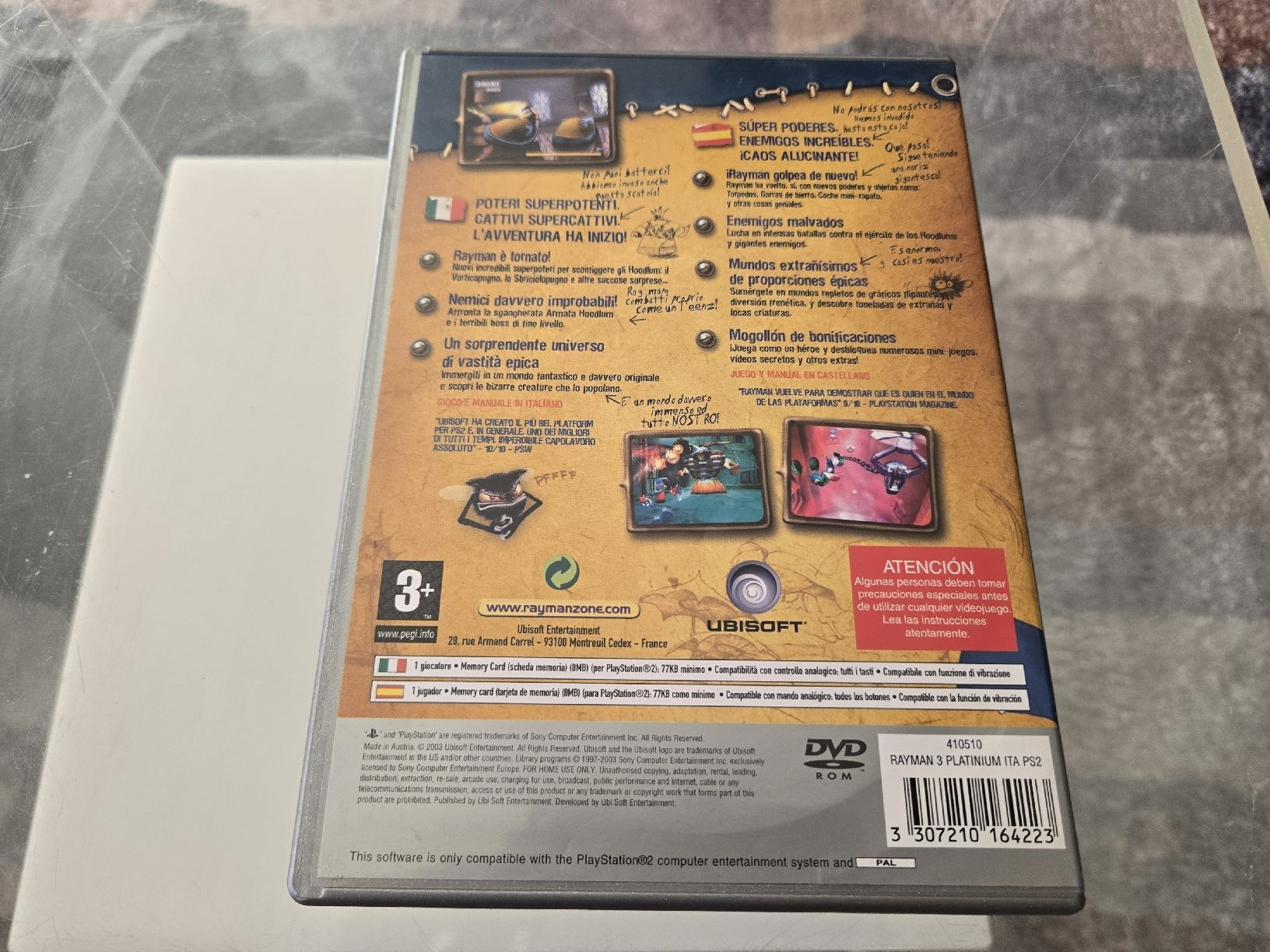 Spiele: Rayman 3 PS2 – Gebraucht aus Bussigny von Kfdlt 2