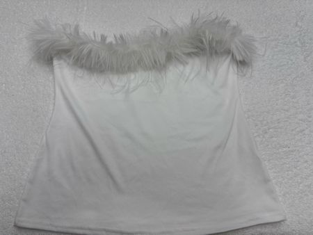 Top bustier à plumes - idéal pour les fêtes ✨ Taille L