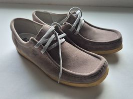 SIOUX GRASHOPPER   🩶   halbschuh grau  Grösse 8 ( EU 42 )