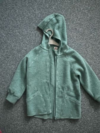 Engel wolljacke türkis grün neu Gr.110/116
