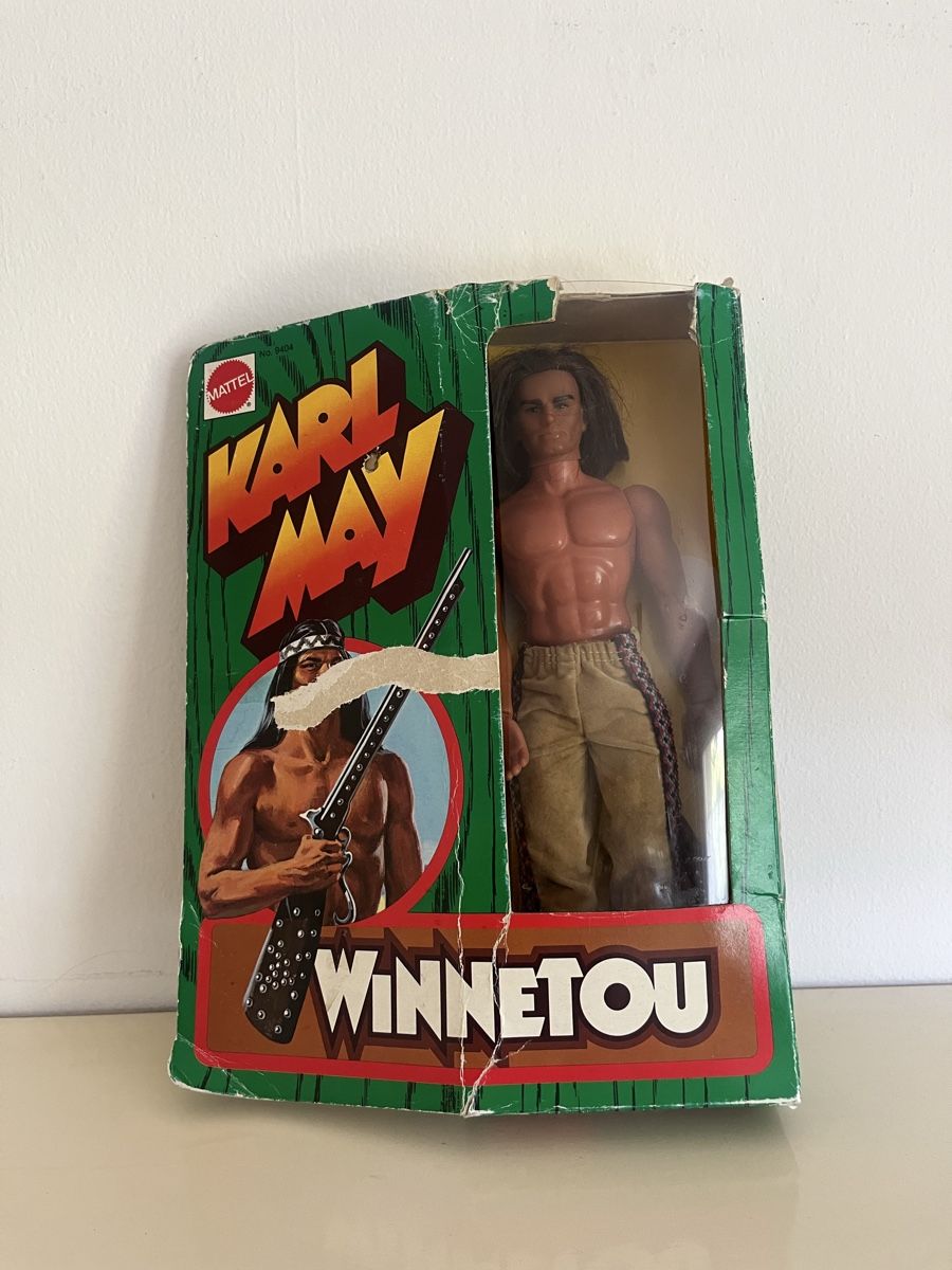 Figuren: Big Jim Winnetou Mattel – Gebraucht aus Wabern von Housi78