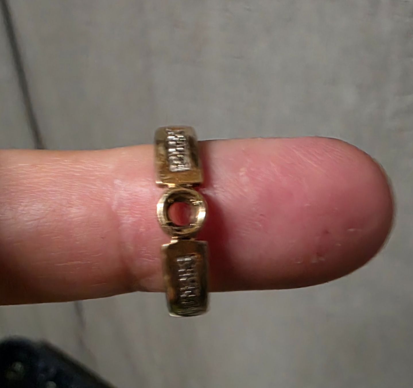 Anelli: GOLD RING 9KARAT 4.48gr OHNE STEIN – Usato da Schönenwerd venduto da 1952kv 2
