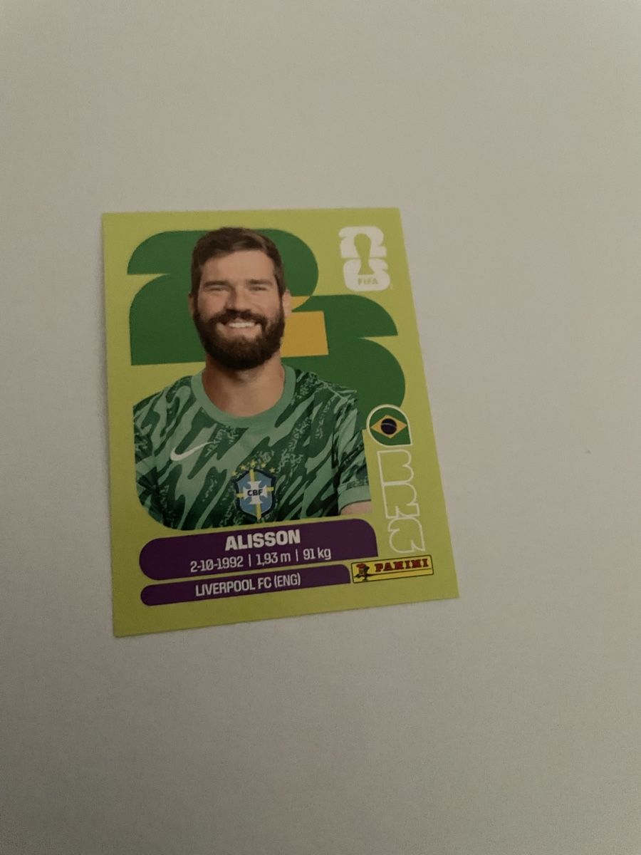 Panini Cartes à collectionner: FIFA WM 2026 Alisson BRA 2 – Neuf (Voir description) à Winterthur par Cobraforce