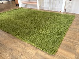 Teppich HAMPEN Grün 133x195 cm guter Zustand