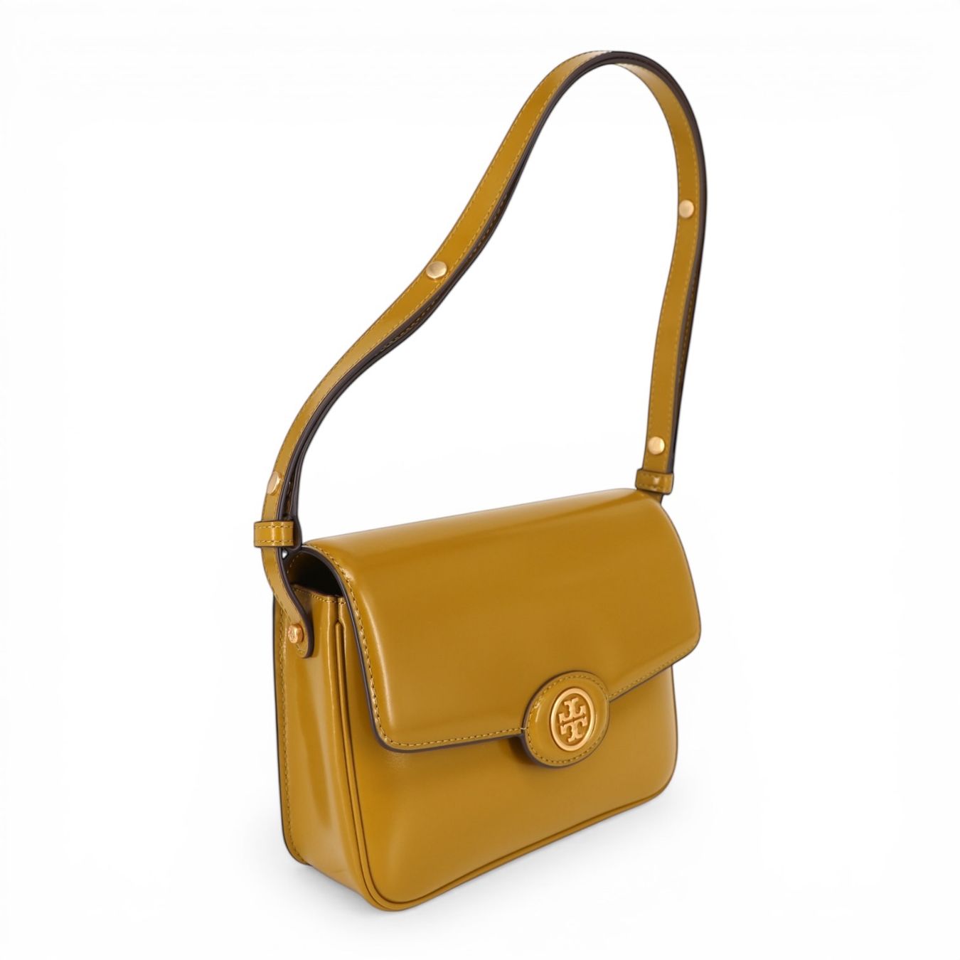 Tory Burch Borse da donna: Tory Burch Robinson gelbgrün – Usato da Binningen venduto da Designerlabels 2