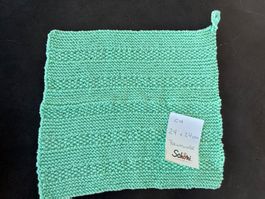 Waschlappen selbstgestrickt
