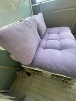 Palettenlounge inkl. Kissen
