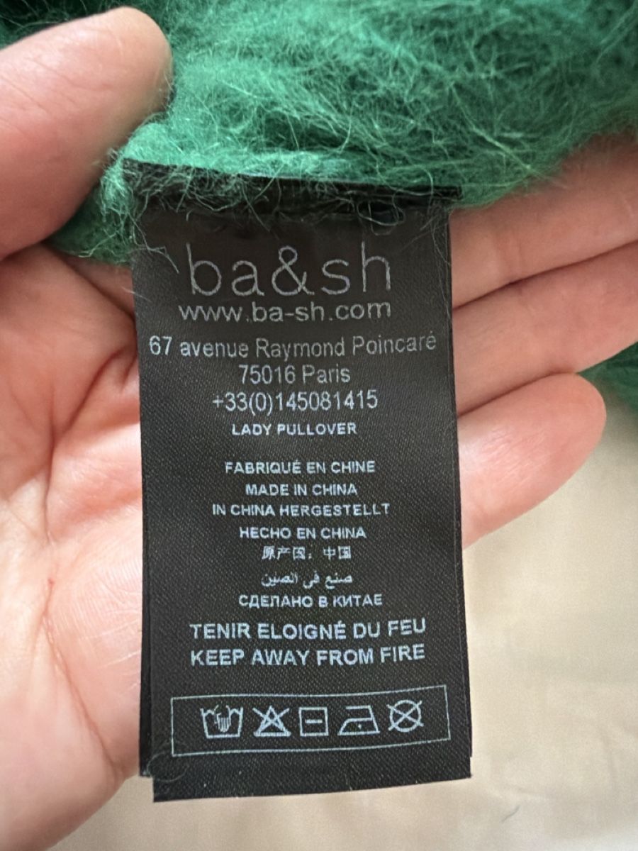 Ba&Sh Pullover & Sweatshirts: Pull Bash Vert - T1 - 20chf – Neu (gemäss Beschreibung) aus Genève von tan_h6b8 3