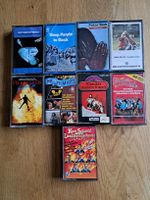 9 Musikkassetten gemischt Rock Filmhits Volksmusik gebraucht