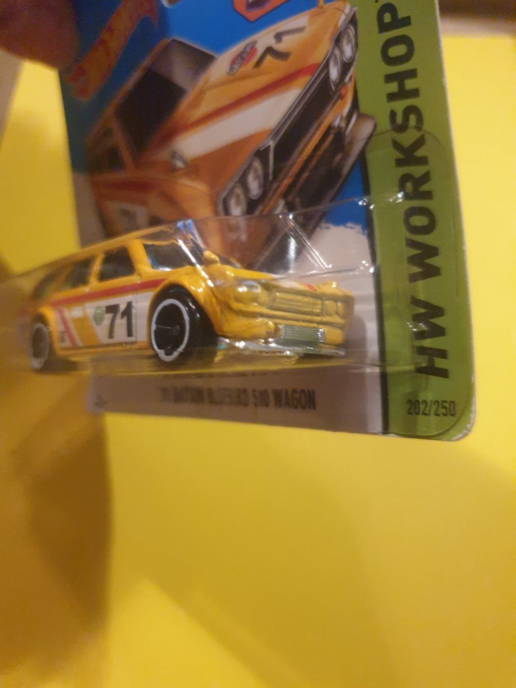 Hot Wheels Modellini d'auto: Hot Wheels '71 DATSUN BLUEBIRD 510 WAGON – Nuovo e nell'imballaggio originale da Oftringen venduto da Rotor 5
