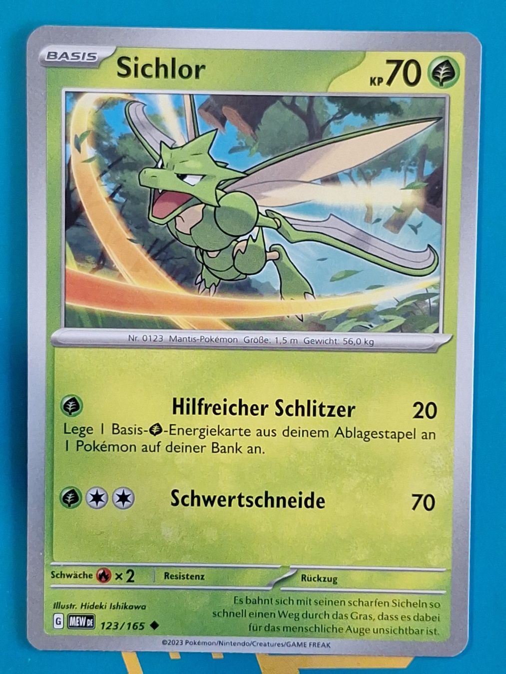 Pokémon Carte collezionabili: Sichlor - DEUTSCH Mew 151 - #2.8 – Usato da Altstätten SG venduto da GGsGameshop