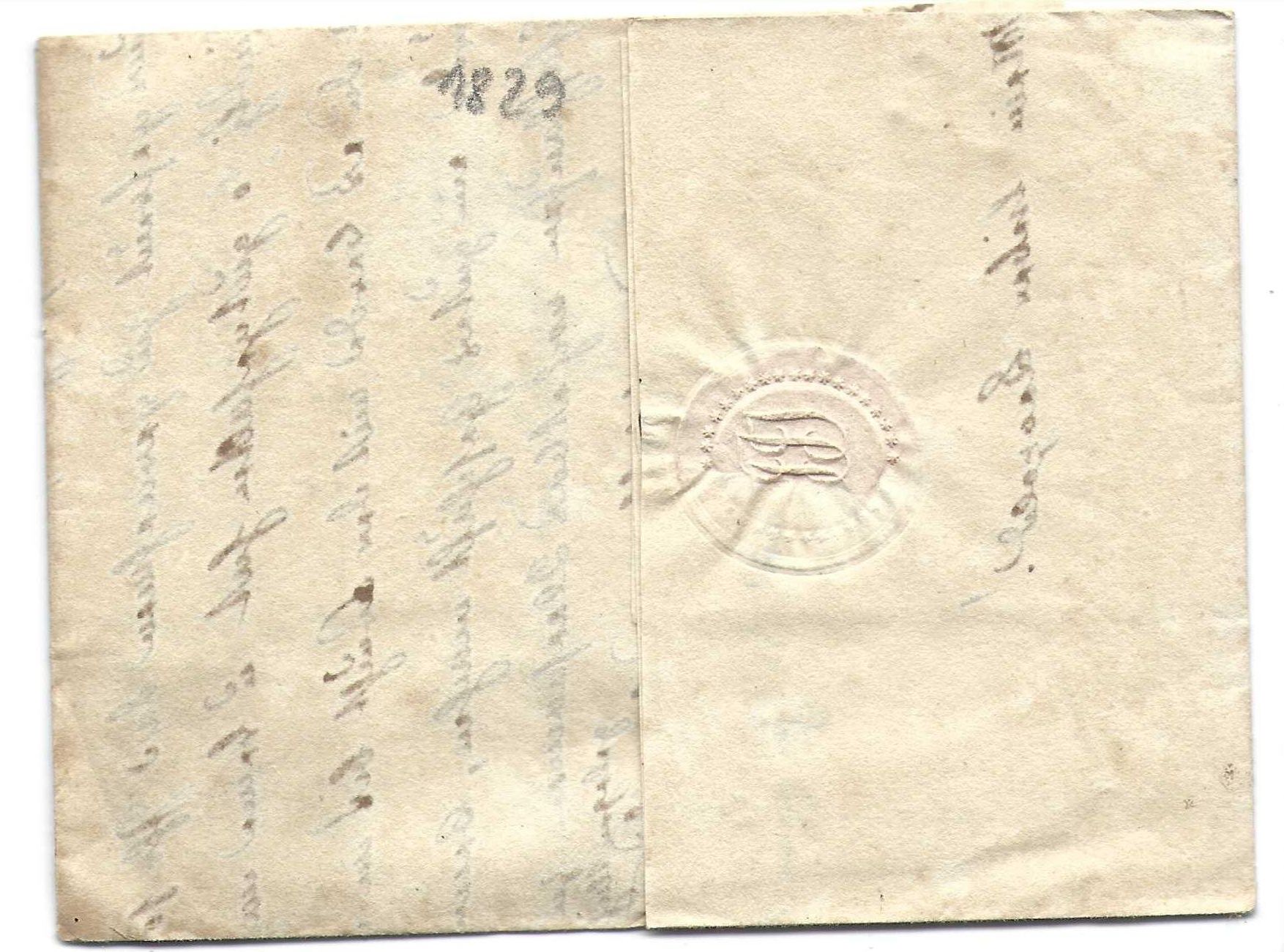 Alle Briefmarken: Faltbrief Brugg - Benken 1829 – Neu und originalverpackt aus Wildhaus von Brunphil 1