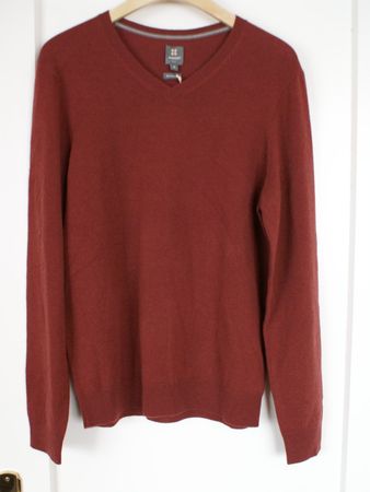 Pullover, 100% Kaschmir, Gr. S, bordeaux, NEU, super weich!