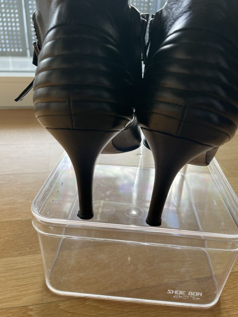Navyboot Scarpe da donna: Navyboot Stiefeletten, schwarz, Leder, Grösse 38 – Usato da Zürich venduto da SeldaY 2