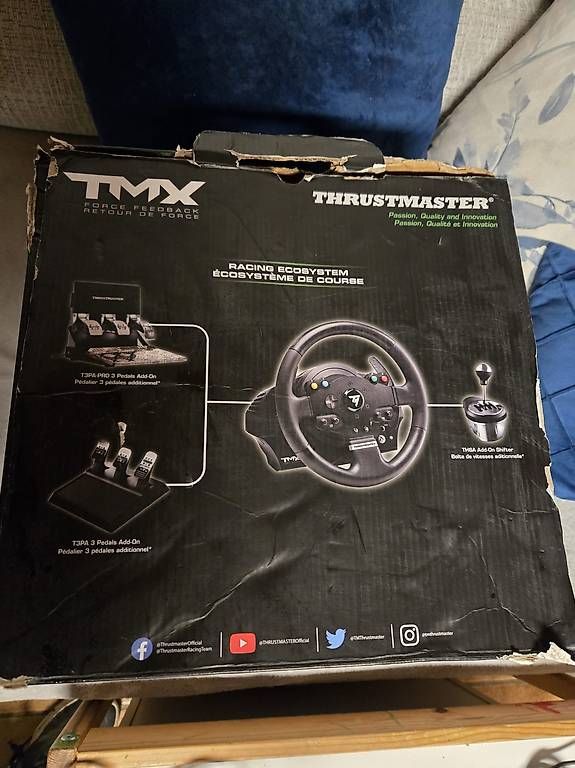 Thrustmaster Controller: Volant Thrustmaster TMX pour Xbox ou pc pédale défectueux – Usato da Poliez-le-Grand venduto da Lea_2wl5 4
