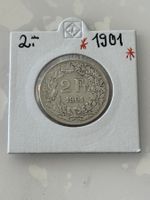 2 Franken 1901  sehr Rar