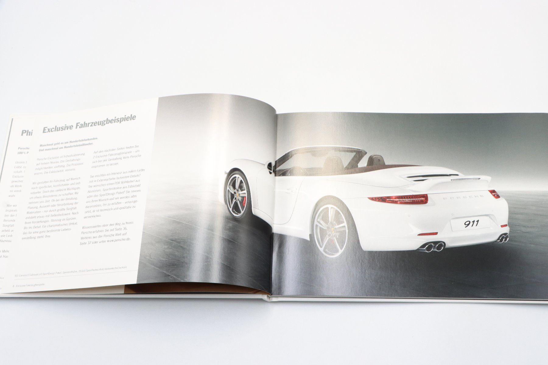 Porsche Documenti: Porsche Exclusive 911 991 2011 Prospekt – Usato da Bühl b.Aarberg venduto da Collectorpassions 3