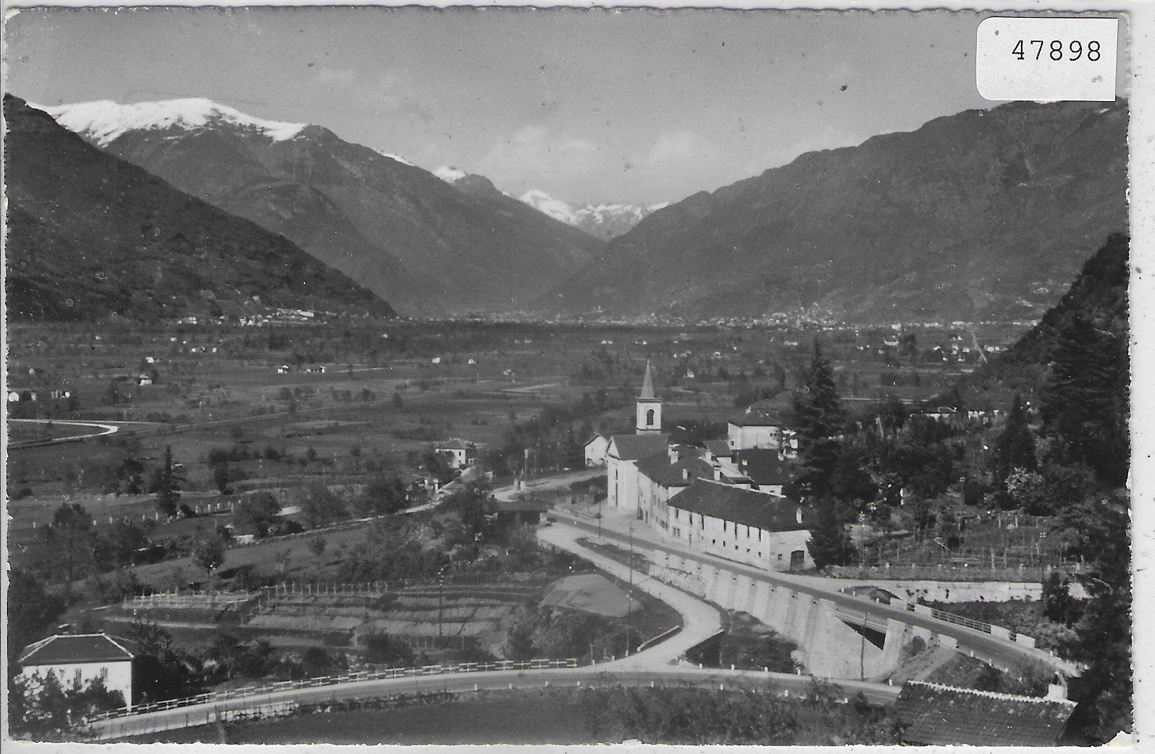 Cartoline postali: Cadenazzo e la strada del Monte Ceneri – Usato da Ettingen venduto da Kartenplanet